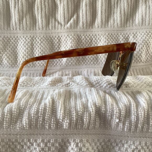 vintage safilo mizar/n 19Q sunglasses tortoiseshell frame brown gold main image 8